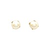 Caravanas Perlas- Oro bajo - Perla española- CA8238 conperla