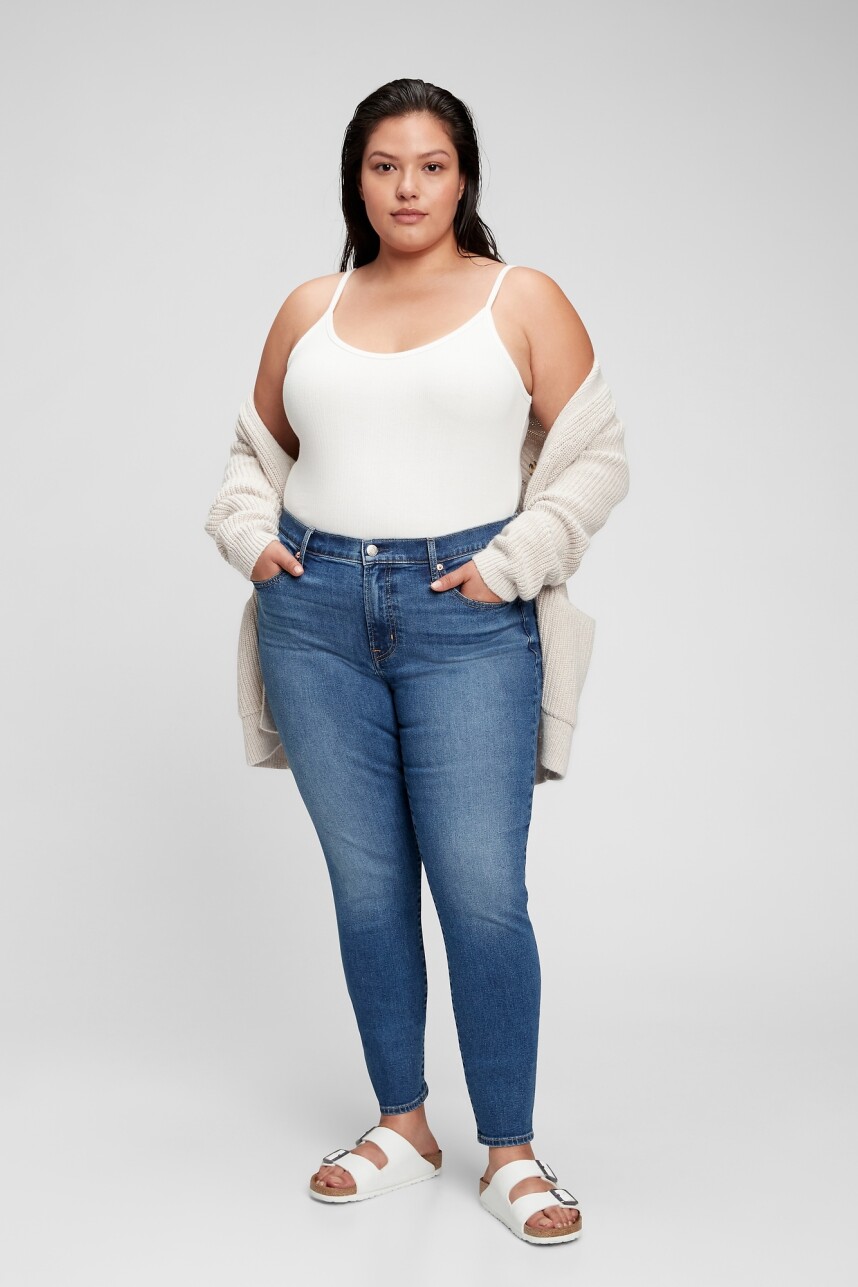 Jean True Skinny Mujer Medium Indigo 8