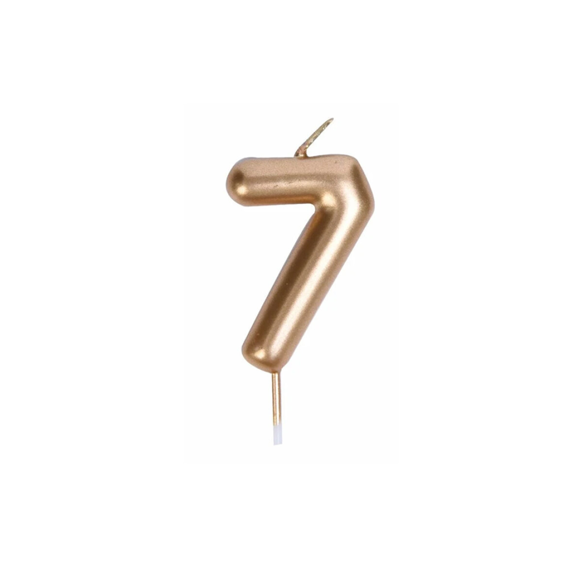 Vela dorada alta - Número 7 