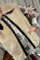 Chaleco Eko Fur Beige
