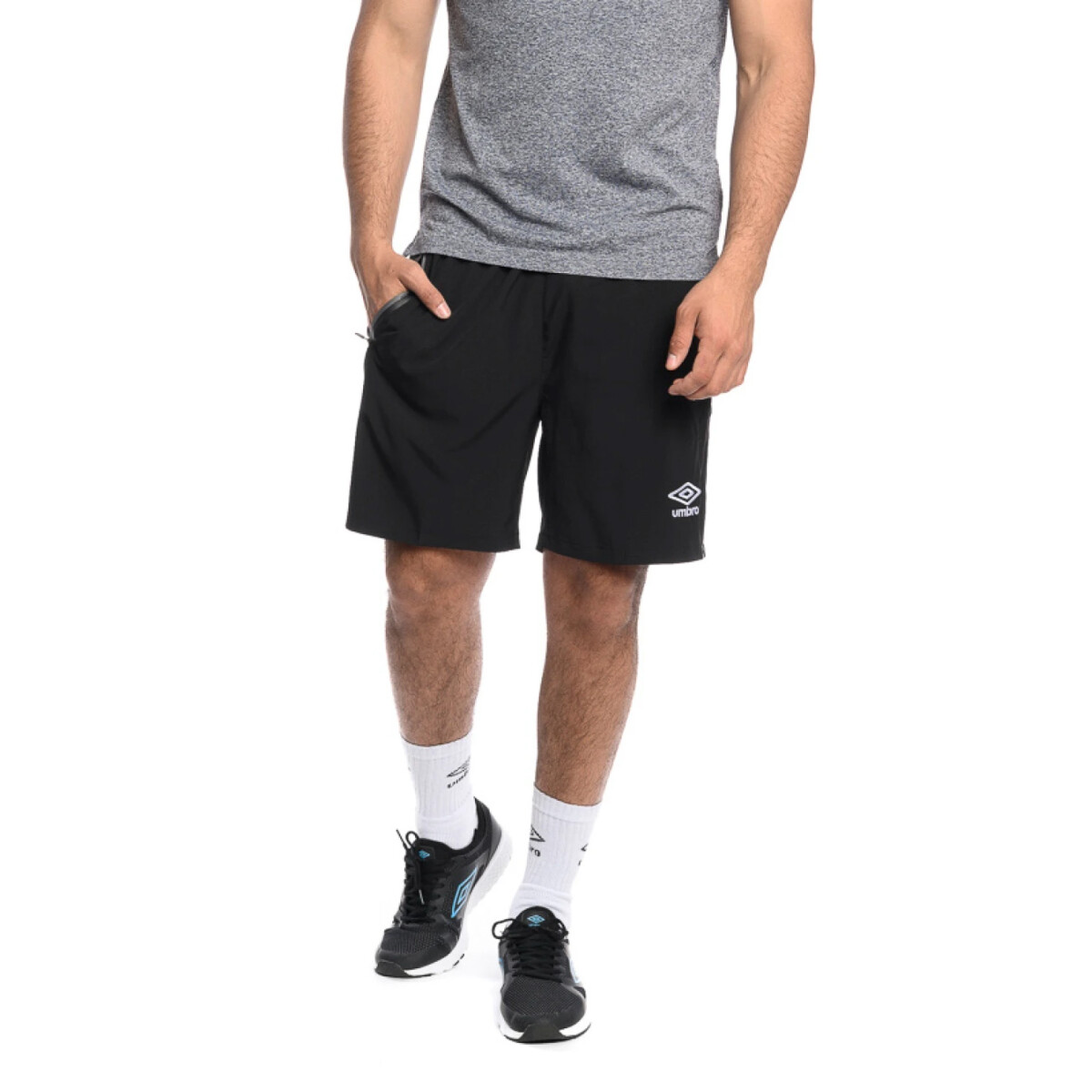 Short de Hombre Umbro Pro Run - Negro 