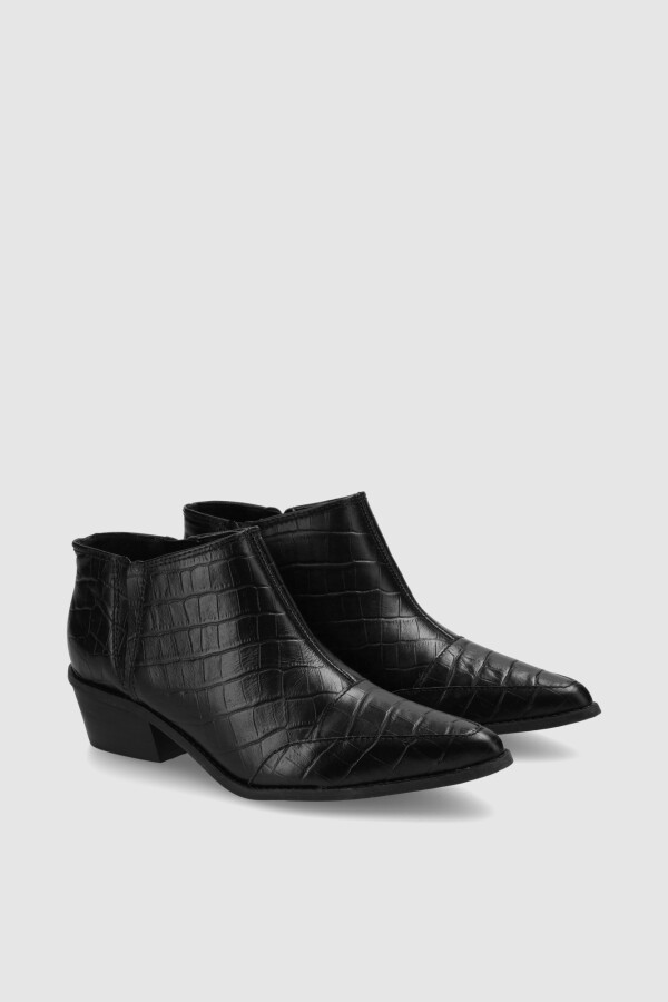 Botín Sabina Crocco Negro