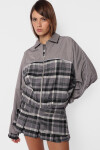 Campera Argyl Gris