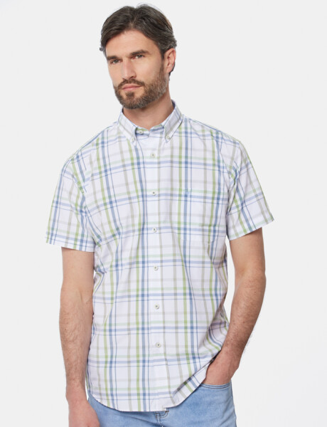 CAMISA A CUADROS Verde