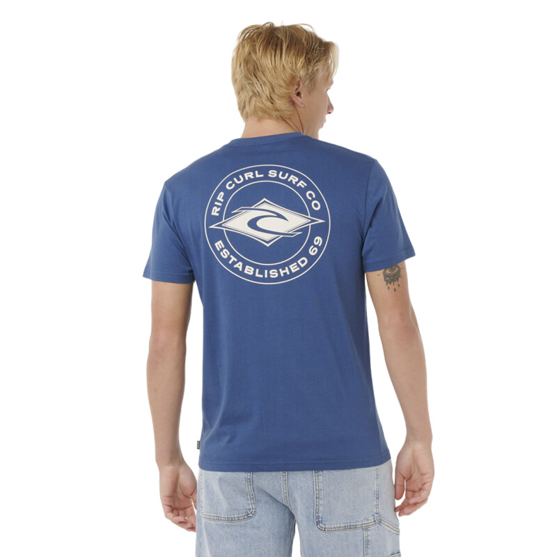Remera Rip Curl Staple - Azul Remera Rip Curl Staple - Azul