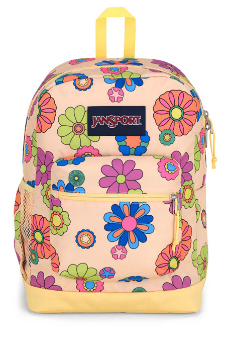 MOCHILA JANSPORT CROSS TOWN PLUS POWER TO THE FLOWER