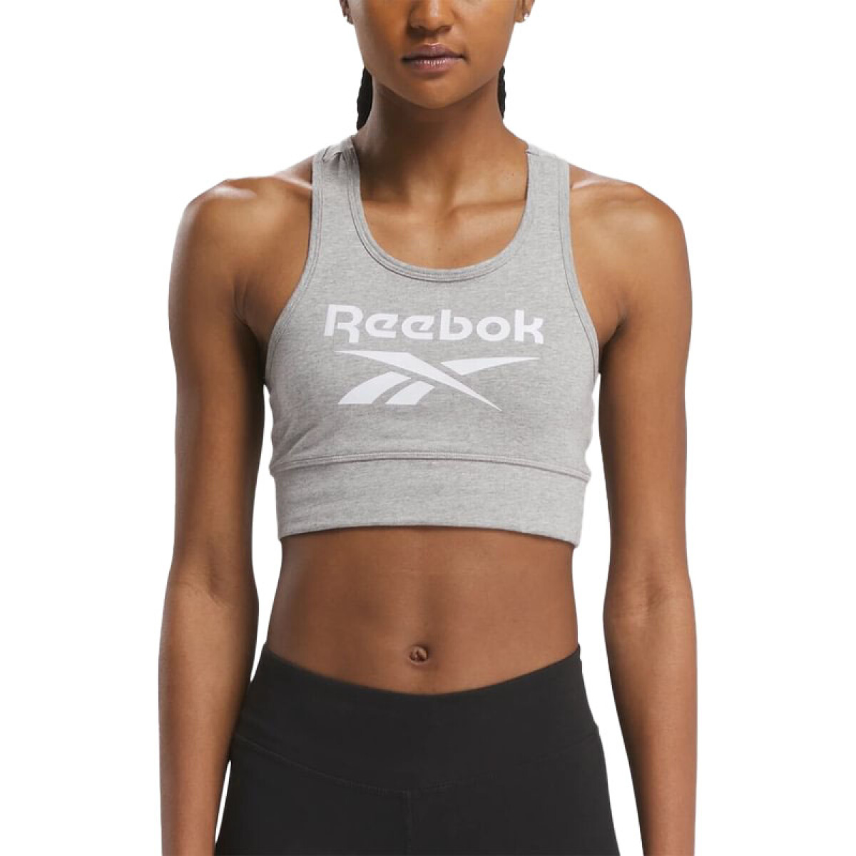 Bra Reebok Identity Sports - Gris 