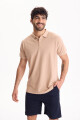 Remera Polo Viper Beige