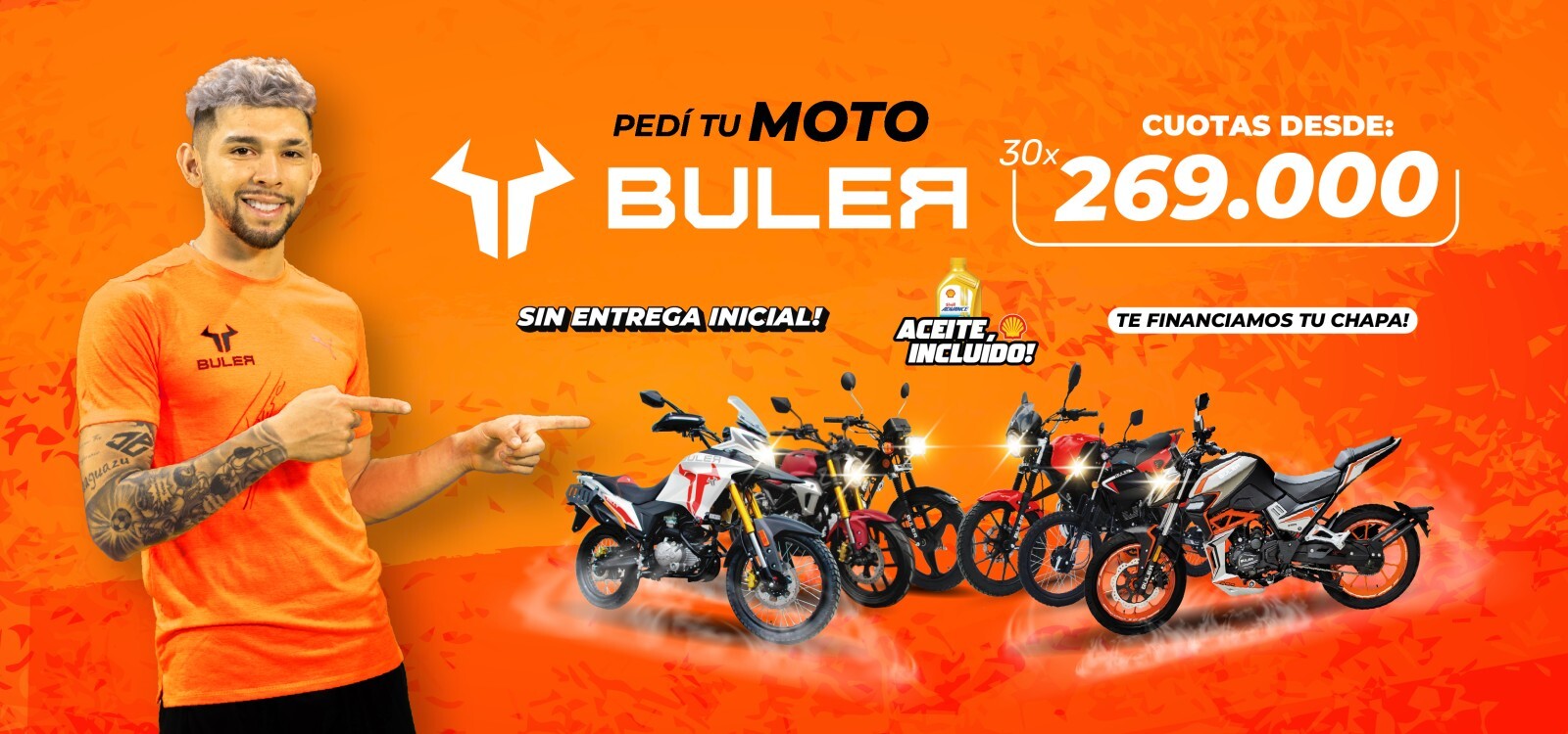 Buler ¡sin entrega inicial!