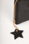 BILLETERA SHINY STAR Negro