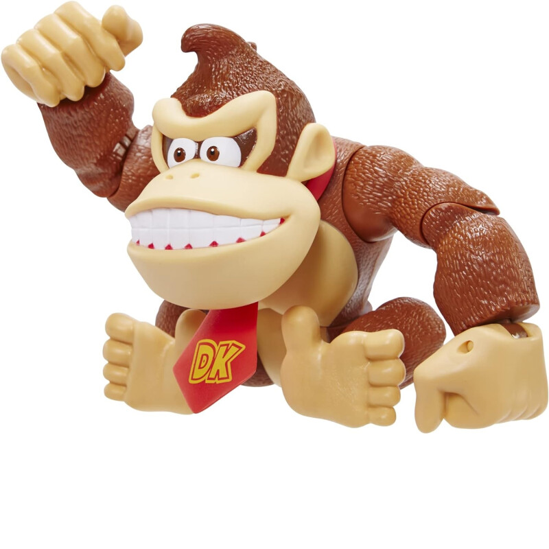 Super Mario Donkey Kong - Figura de acción de lujo de 6 pulgadas Super Mario Donkey Kong - Figura de acción de lujo de 6 pulgadas