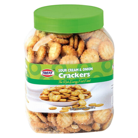 SNACK MINI CRACKER ONION/PIZZA HOT 227G TREFF SNACK MINI CRACKER ONION/PIZZA HOT 227G TREFF