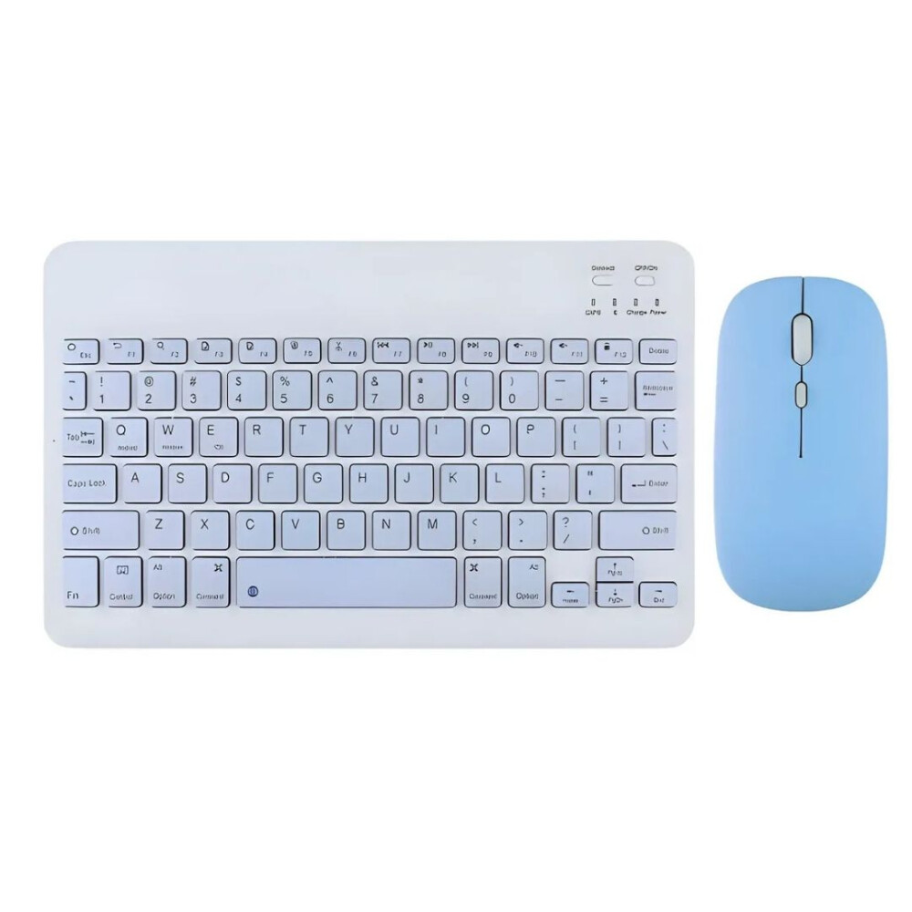 Kit Teclado + Mouse Inalámbrico CELESTE