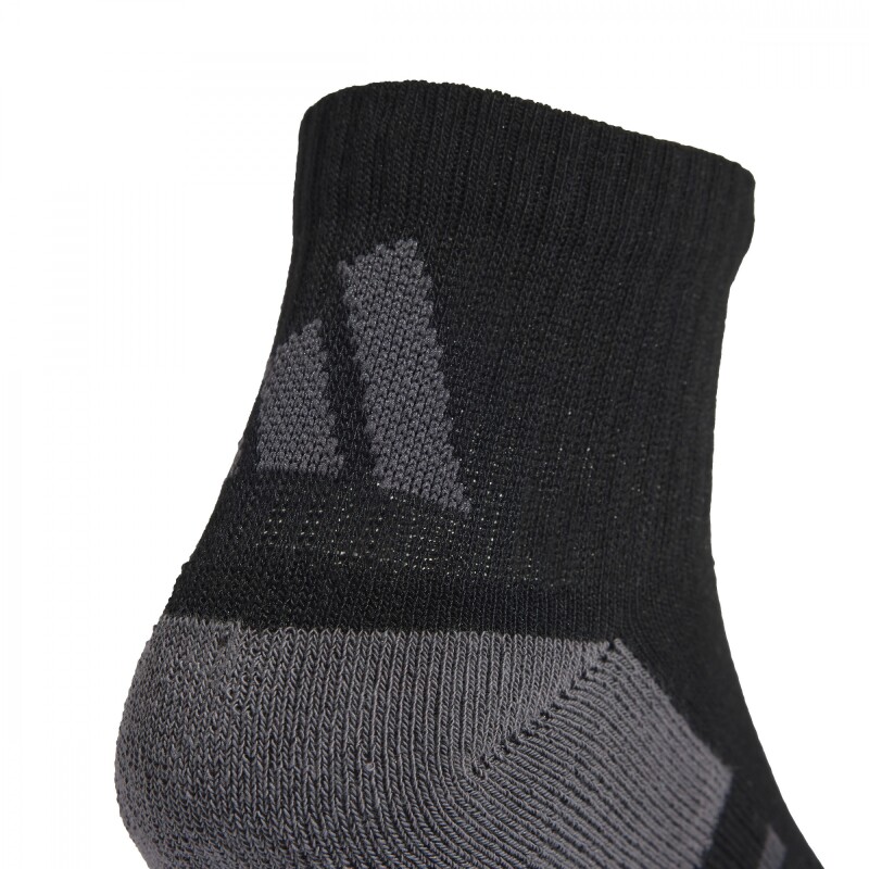 Medias Essentials CLIMACOOL Quarter Unisex Negro