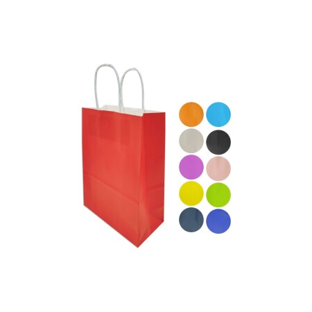 BOLSA DE REGALO LISA CHICA MULTICOLOR