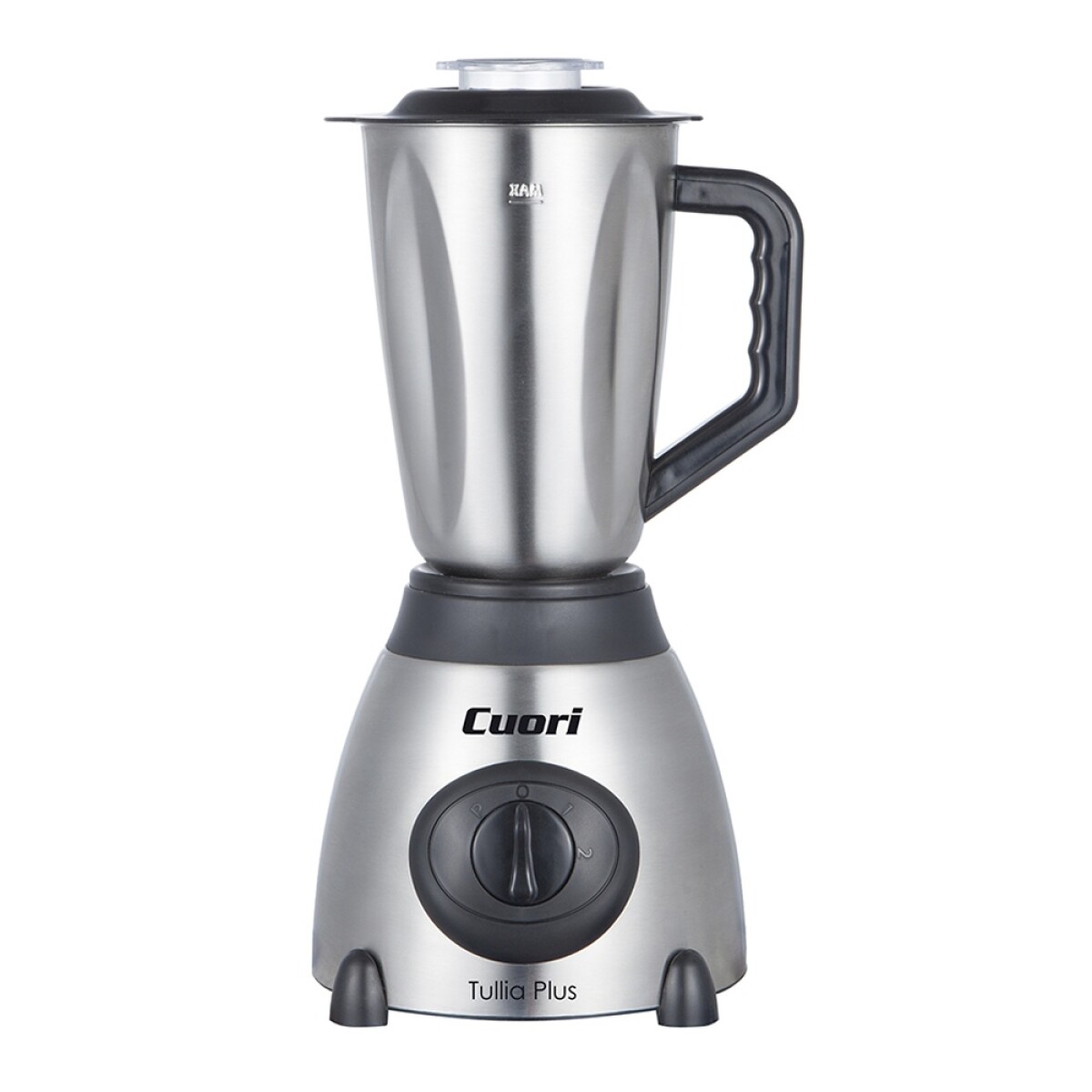 Licuadora Cuori Tullia Plus Acero Inox 1.5L 500W 2 Vel+Pulso - Plateado 