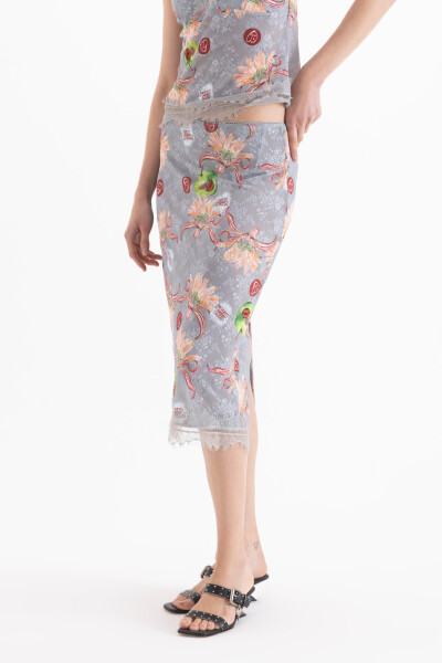 POLLERA MISTIQUE Gris