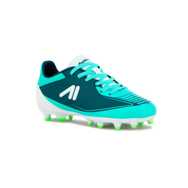 Calzado Austral Soccer - Blast Md / Kids Verde-aguamarina