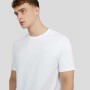 Embroidered Logo Tee - Hombre Navy