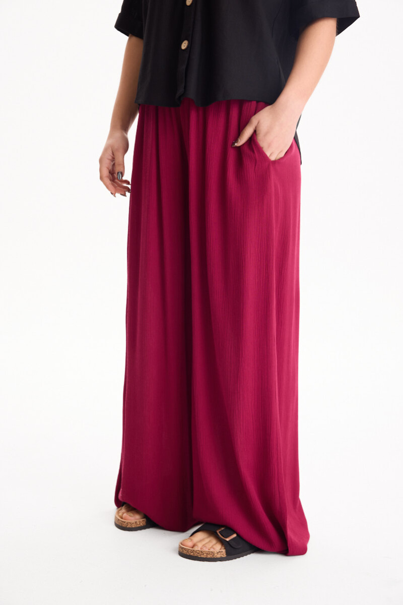 Pantalon Electra Bordeaux