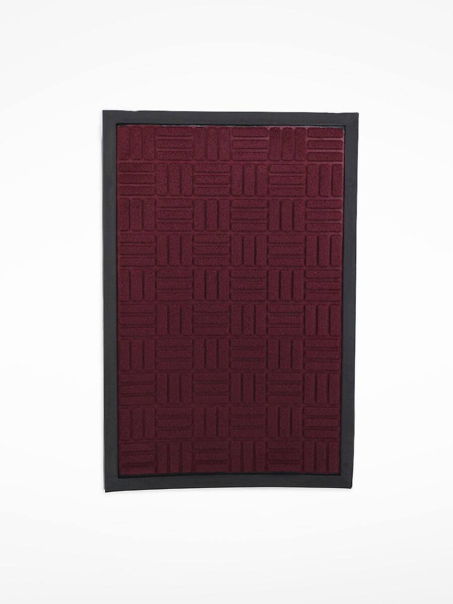 ALFOMBRA FELPUDO PARA PUERTA - BORDEAUX 