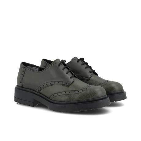 ZAPATO VENET - CUERO AMERO VERDE