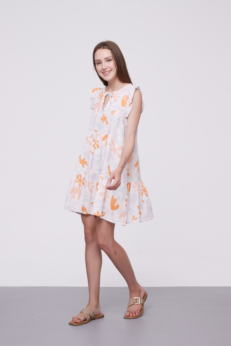 Vestido Clarina - Estampado 1 