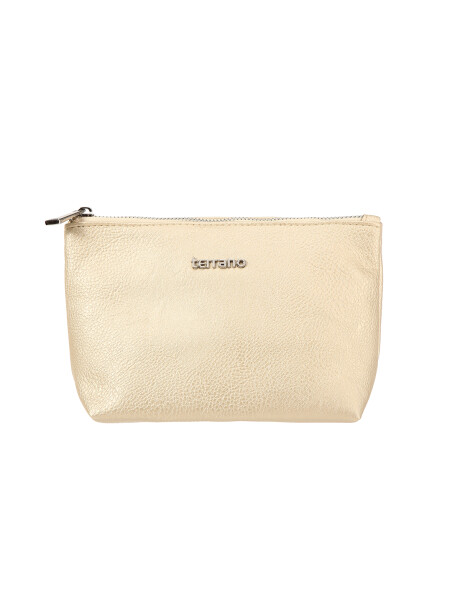 Necessaire Trapecio Oro