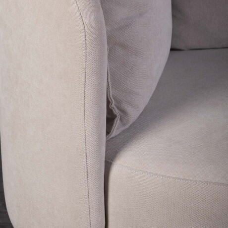 BUTACA 1 CUERPO TELA NATURAL-BEIGE LUNA NATURAL