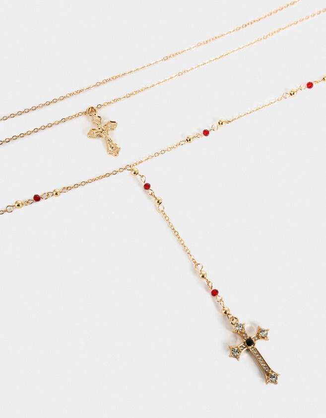 Collares Largos Religioso Collar Largo Religioso - Dorado
