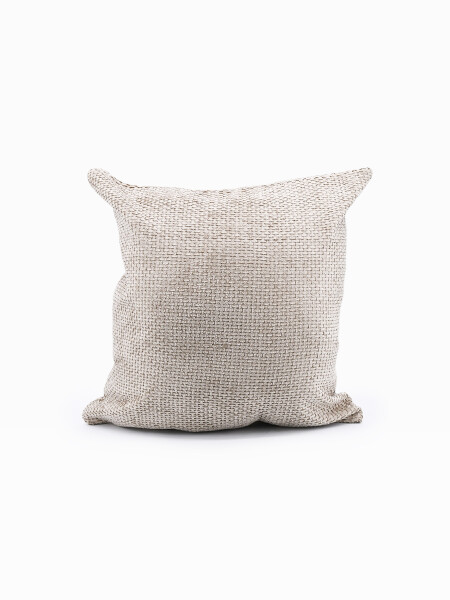 FUNDA ALMOHADON TRENZADO BEIGE (V)