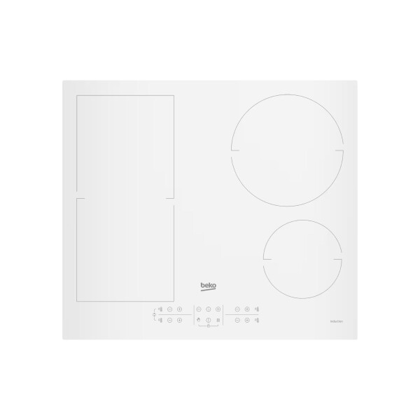 Anafe de inducción blanco 60cm 4 zonas Beko HII 64200 FMTW Blanco Blanco