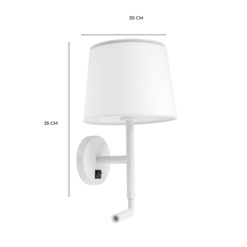 LUMINARIA DE PARED SIRA Luminaria de Pared Sira con lector.