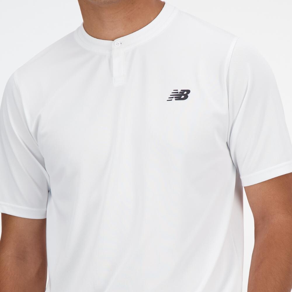Polo Tennis Tournament Top T-shirt Hombre White