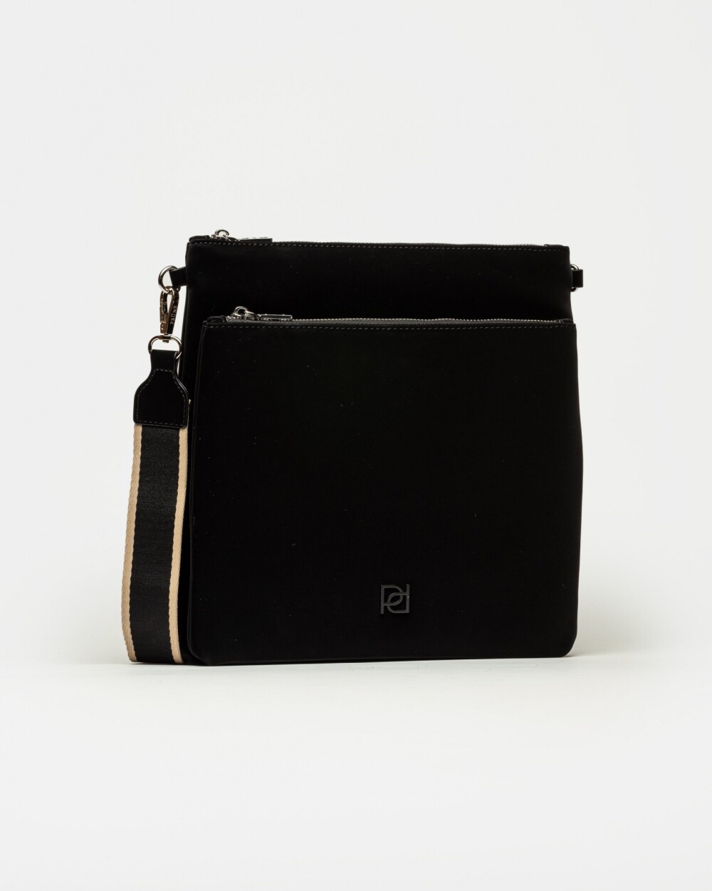 Bandolera Lily en gomato Negro