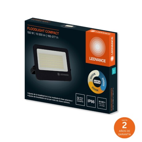 FOCO LED LEDVANCE OSRAM COMPACT G2 IP65 100W Foco LED LEDVANCE Compact IP65 100W CCT Negro