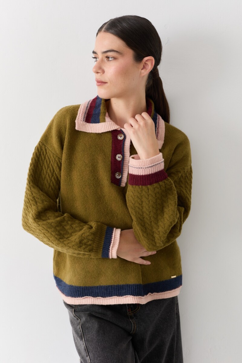 BUZO POLO GOLF Verde