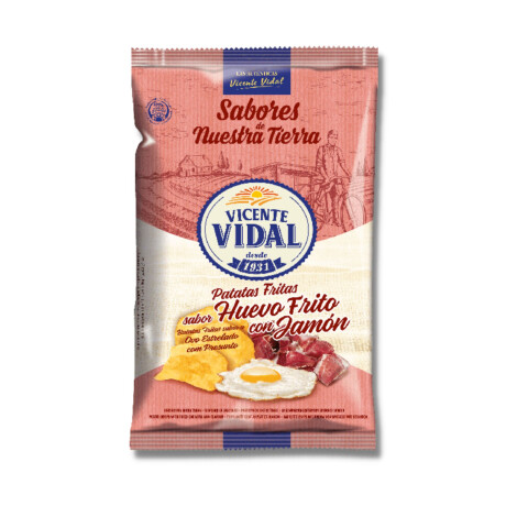 PAPAS FRITAS SABOR JAMON 135G VICENTE VIDAL PAPAS FRITAS SABOR JAMON 135G VICENTE VIDAL