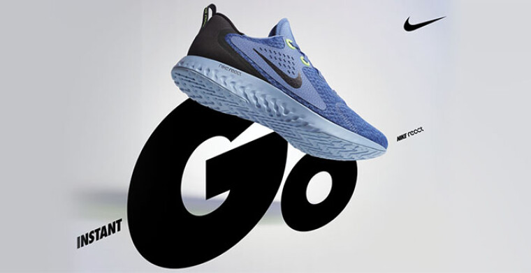 Nike sales react instantgo