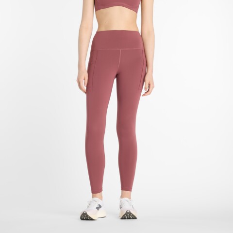 Calza New Balance de Dama -High Rise Legging 25"- WP51268WAD RED