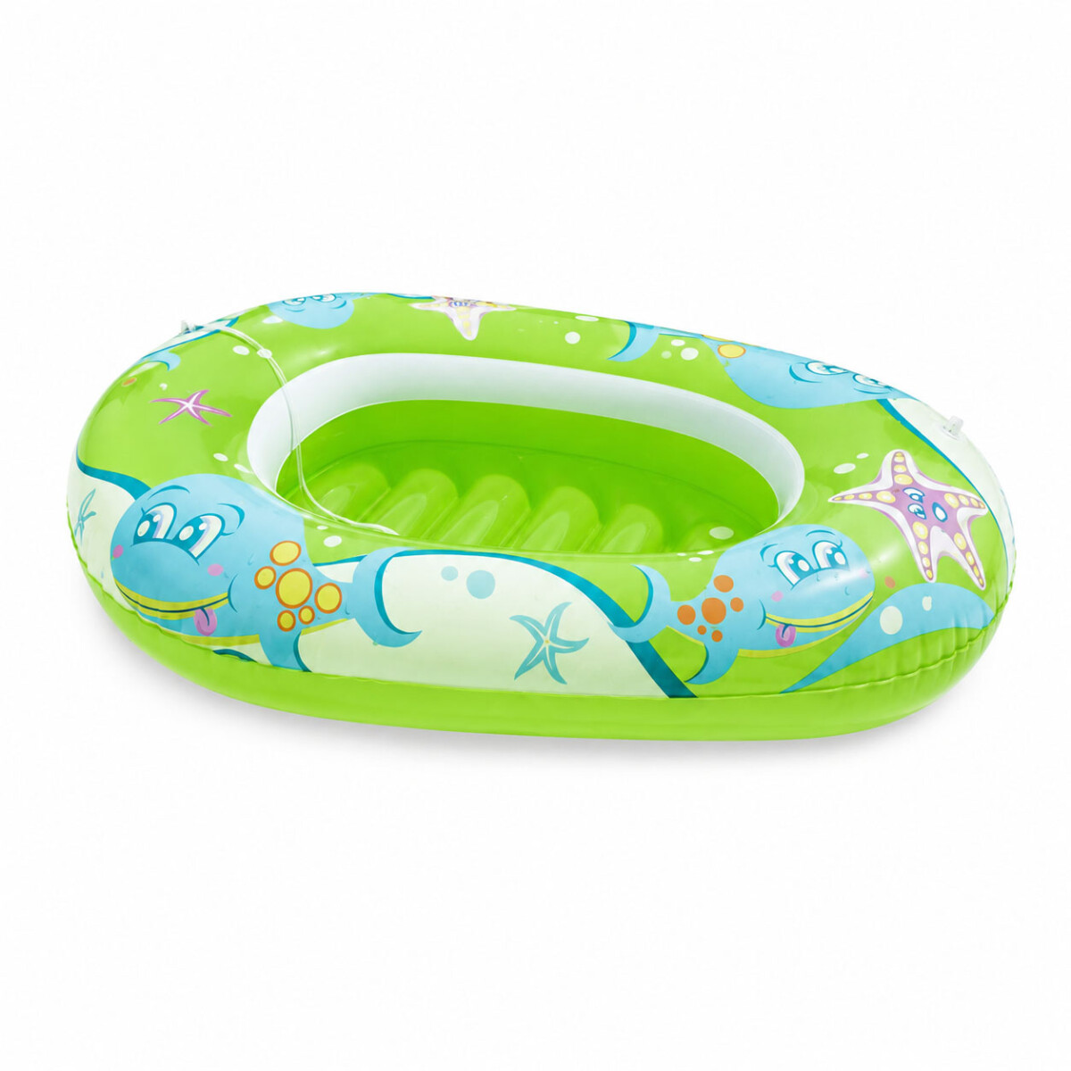 Bote Inflable Infantil Con Cuerda Marca Bestway Calidad Hts - Verde 