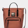 Bolso Al Hombro Forest en Nylon Terracota