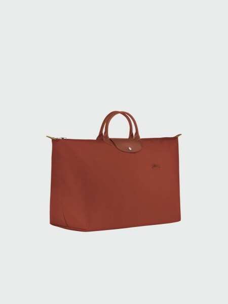 Longchamp -Bolso de viaje plegable con cierre y asa corta, Le pliage green 0