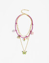 Collares Cortos Color Collar Corto Primavera - Dorado