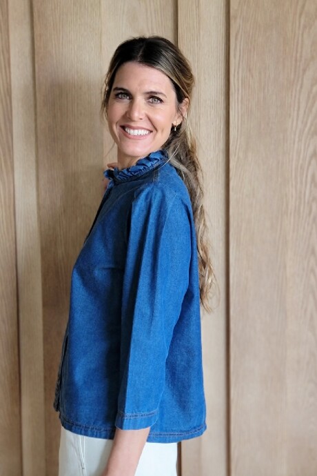 Camisa Carlotta Denim Azul
