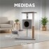 Gimnasio Rascador Para Gato Cama Torre Casa 3 Pisos Raton Gimnasio Rascador Para Gato Cama Torre Casa 3 Pisos Raton