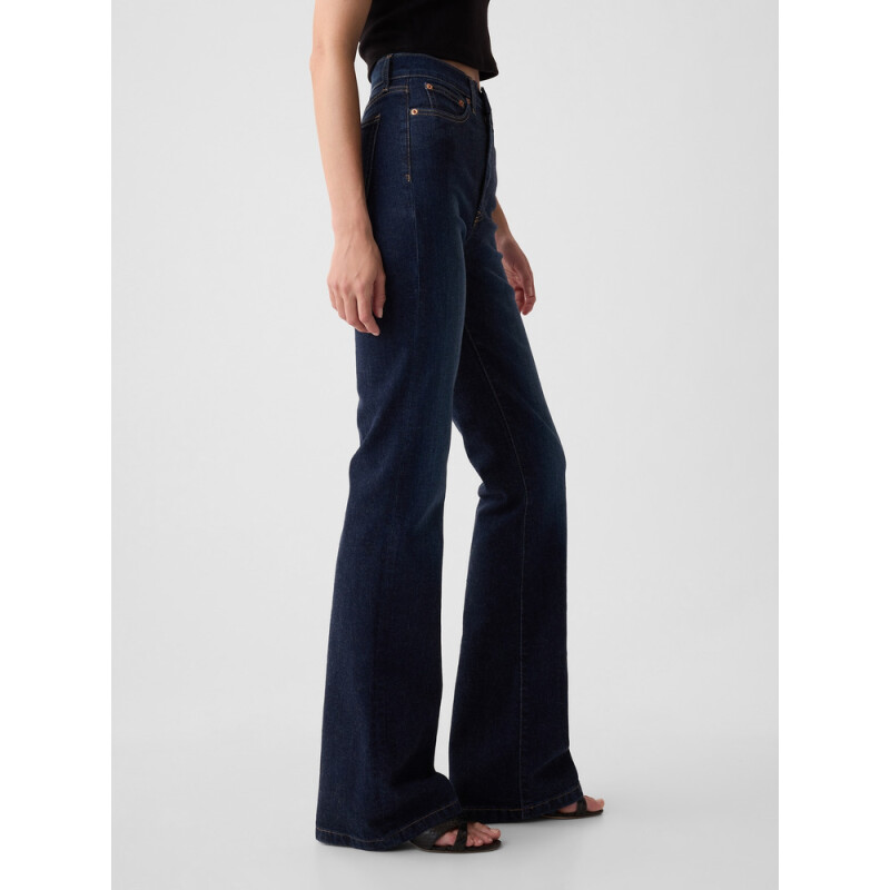 70S FLARE HR DK HOLZER DARK WASH