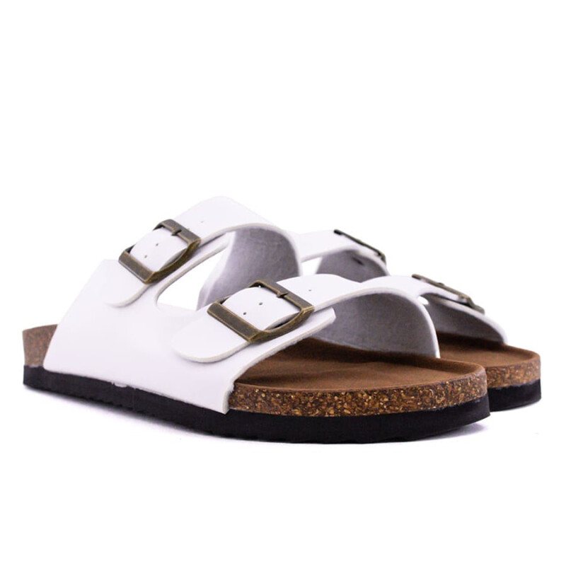 Sandalias Country de Hombre - YF16M Blanco