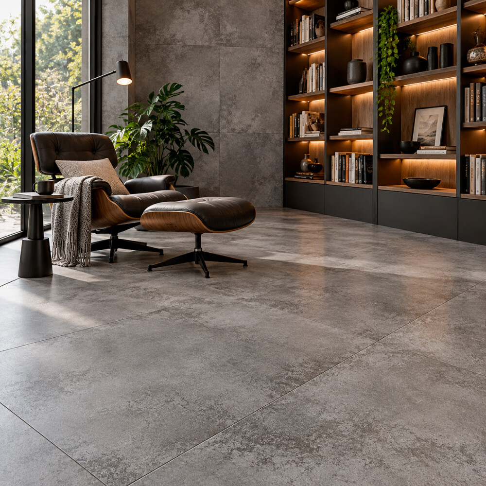 PORCELANATO ALLOY GREY "A" 120X120 CM Porcelanato Alloy Grey "a" 120x120 Cm