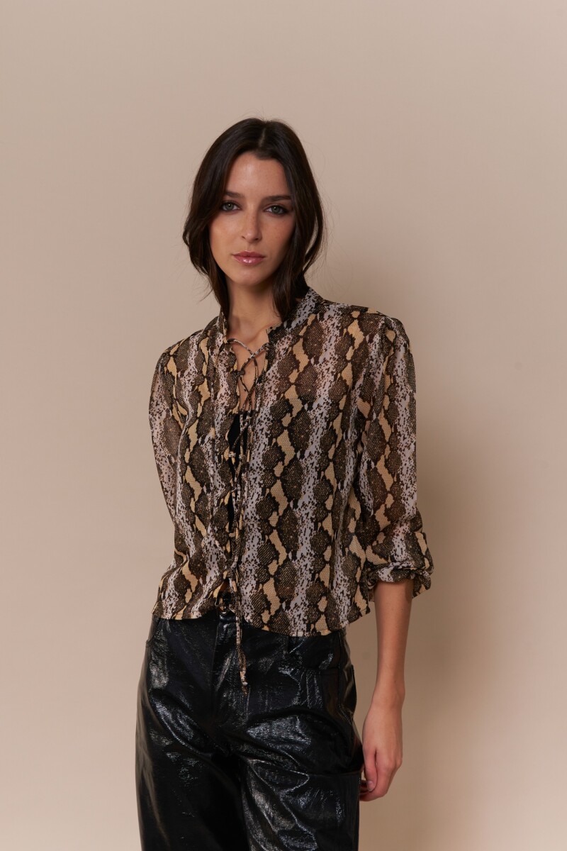 Blusa Diana MARRON